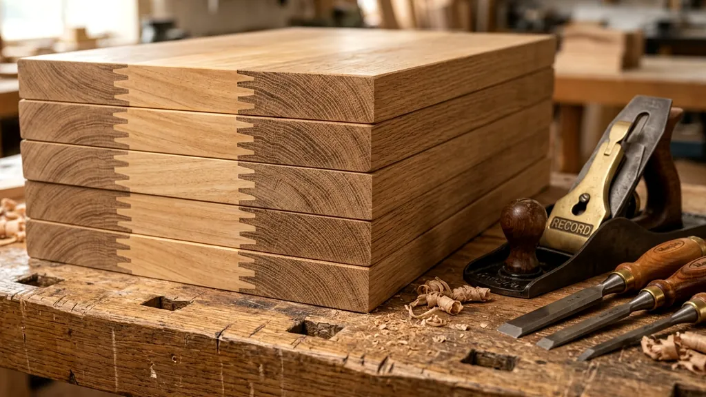 Sơ đồ minh họa quy trình gia công và kiểm soát dung sai lắp dựng Quy Trình Ép Nhiệt Veneer Tự Nhiên Lên Cốt MDF Và Kỹ Thuật Sơn PU 5 Lớp Chống Ngả Màu